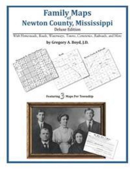 Family Maps of Newton County, Mississippi