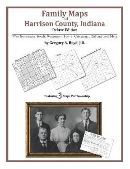 Family Maps of Harrison County, Indiana