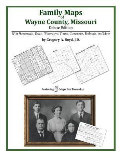 Family Maps of Wayne County, Missouri