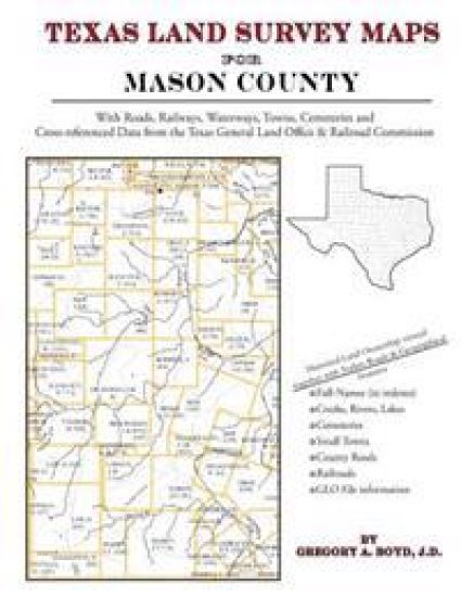 Texas Land Survey Maps for Mason County