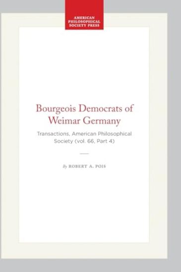 Bourgeois Democrats of Weimar Germany