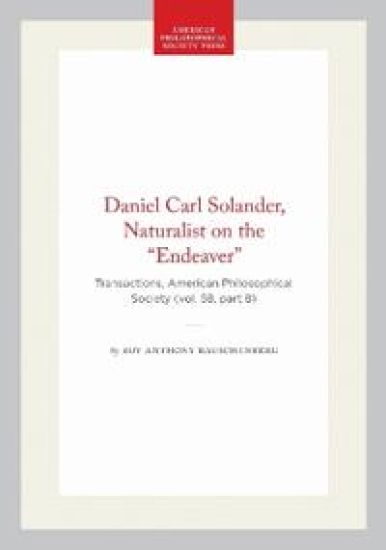 Daniel Carl Solander, Naturalist on the "Endeaver"