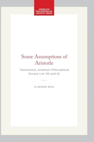 Some Assumptions of Aristotle