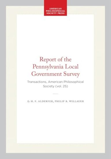 Report of the Pennsylvania Local Government Survey