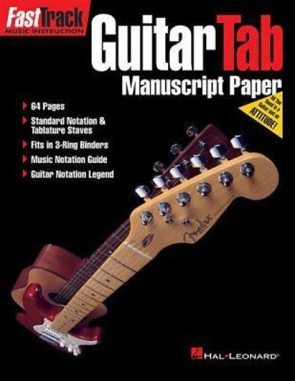 Fasttrack - Guitar Tab Manuscript Paper