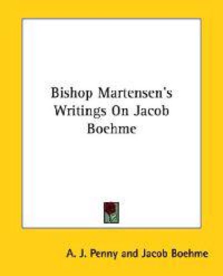Bishop Martensen's Writings on Jacob Boehme