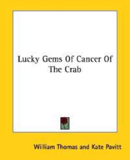 Lucky Gems of Cancer of the Crab