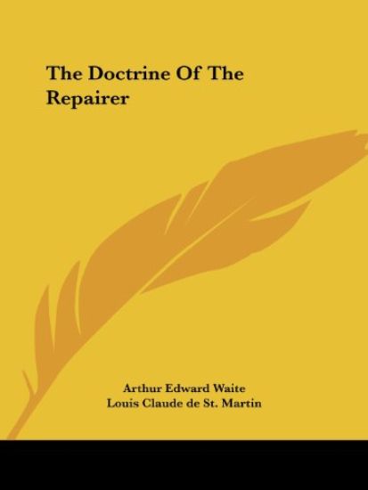 The Doctrine of the Repairer