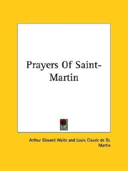 Prayers of Saint-martin