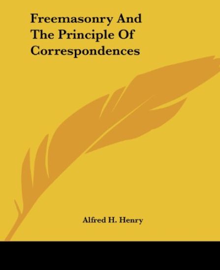Freemasonry and the Principle of Correspondences