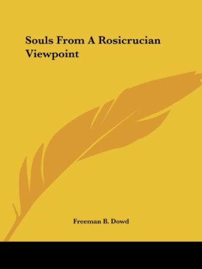 Souls from a Rosicrucian Viewpoint