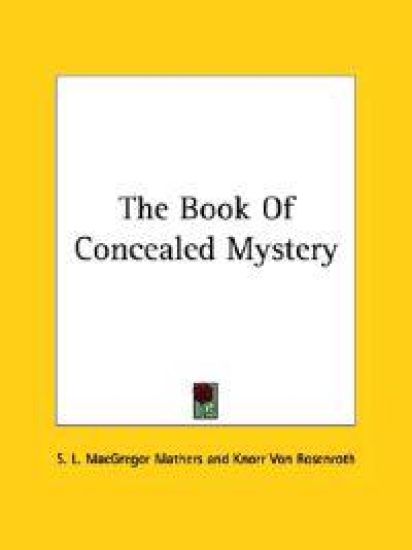 The Book of Concealed Mystery