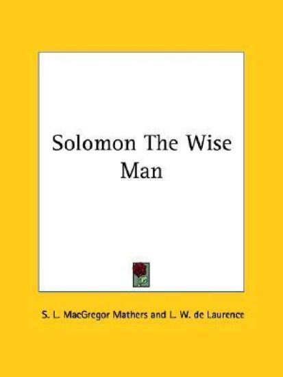 Solomon the Wise Man