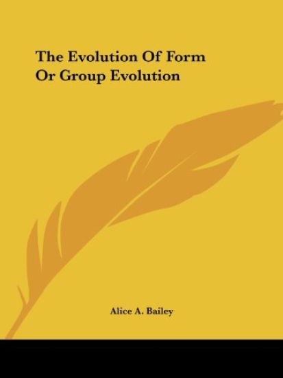 The Evolution of Form or Group Evolution