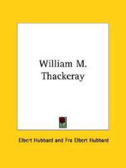 William M. Thackeray