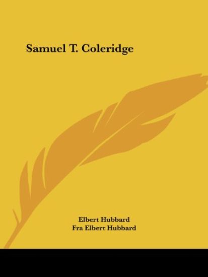 Samuel T. Coleridge