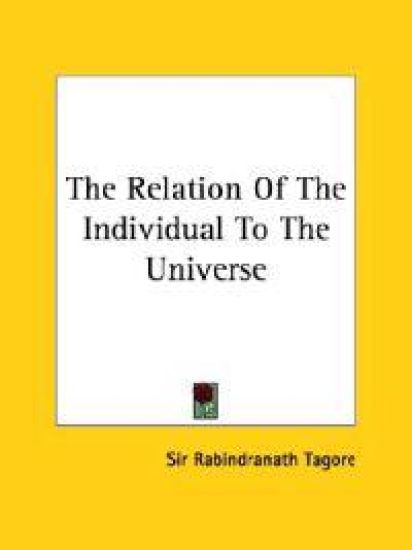 The Relation of the Individual to the Universe