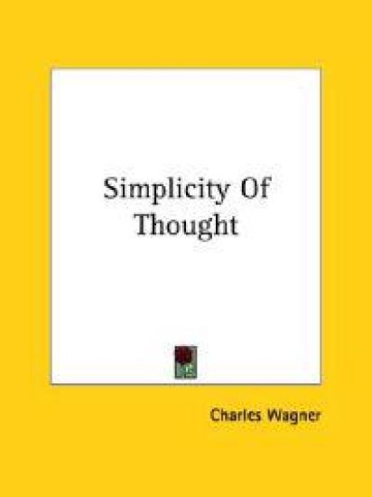 Simplicity of Thought