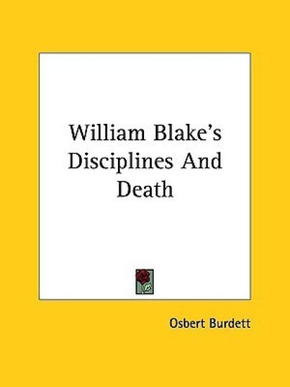 William Blake's Disciplines and Death