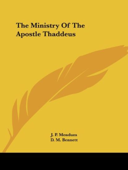The Ministry of the Apostle Thaddeus