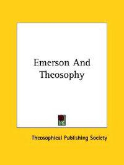 Emerson and Theosophy