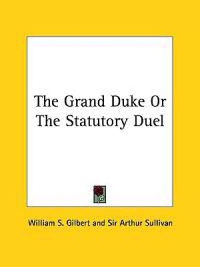 The Grand Duke or the Statutory Duel