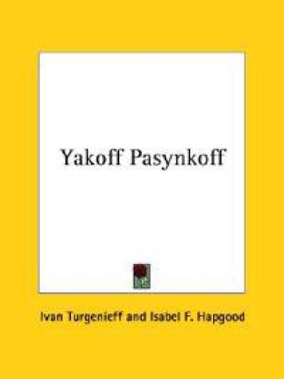 Yakoff Pasynkoff