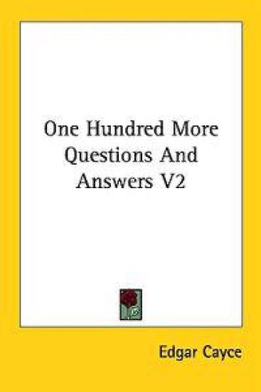 One Hundred More Questions And Answers V