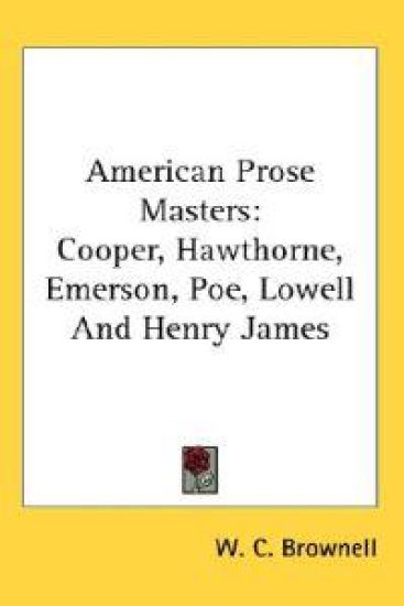 American Prose Masters