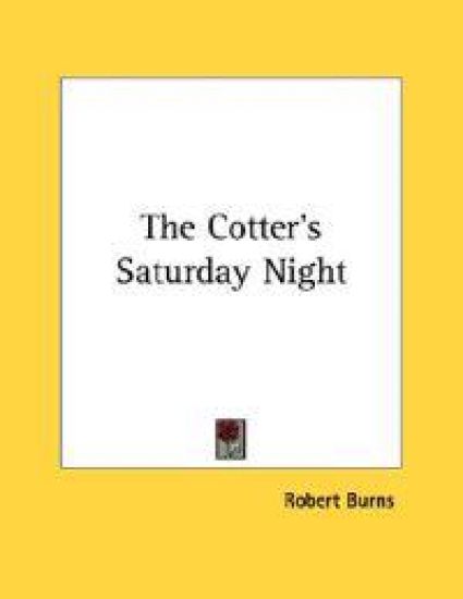 The Cotter's Saturday Night