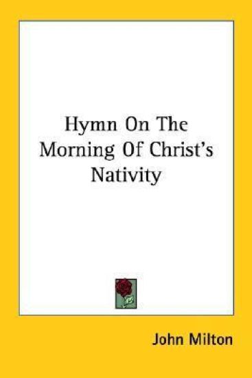 Hymn on the Morning of Christ's Nativity