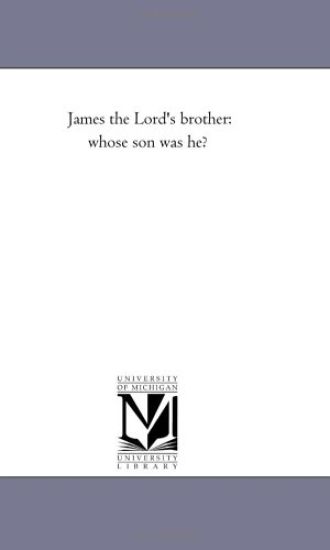 James the Lord'S Brother