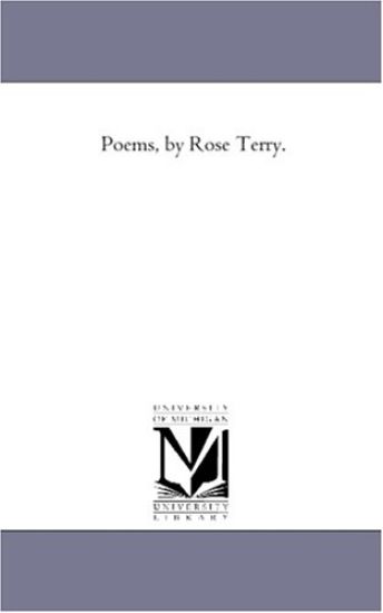 Poems, by Rose Terry.
