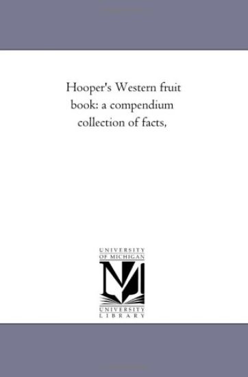 Hooper's Western Fruit Book