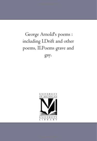 George Arnold'S Poems
