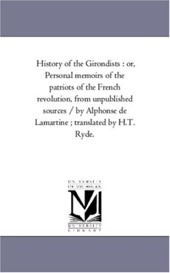 History of the Girondists