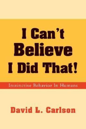 I Can't Believe I Did That!