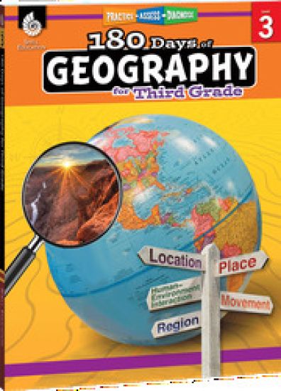 180 Days™: Geography for Third Grade