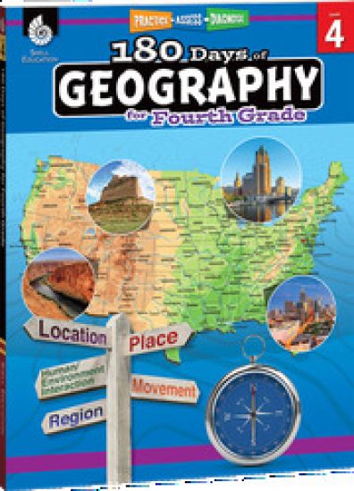 180 Days™: Geography for Fourth Grade