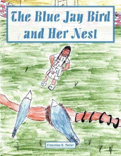 The Blue Jay Bird and Her Nest