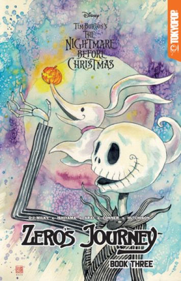 Disney Manga: Tim Burton's The Nightmare Before Christmas — Zero's Journey Graphic Novel, Book 3 (Variant)