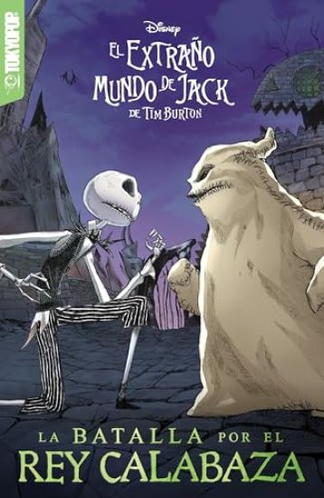 Disney Manga: El Extraño Mundo de Jack de Tim Burton - Batalla Por El Rey Calabaza (Español)