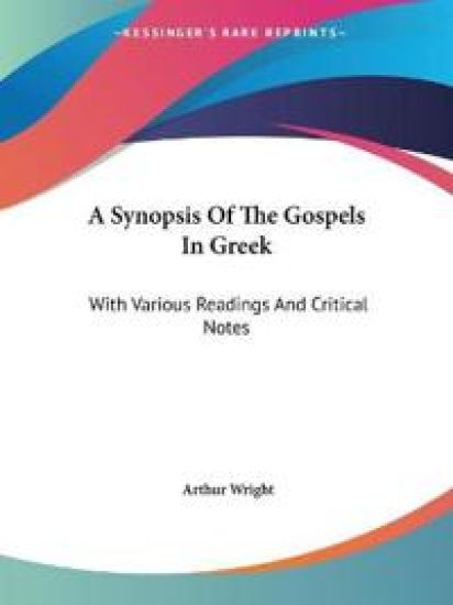 Synopsis of the Gospels in Greek