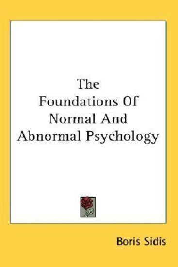 The Foundations of Normal and Abnormal P