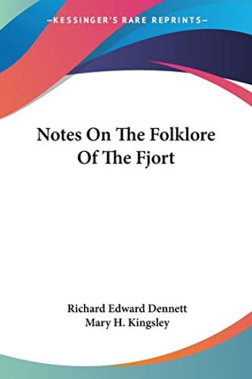 Notes on the Folklore of the Fjort