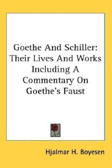 Goethe and Schiller