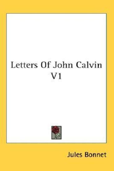 Letters of John Calvin