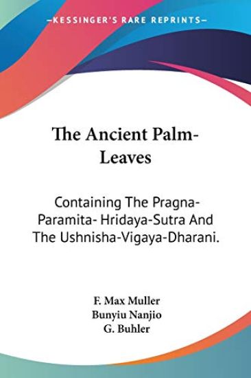 The Ancient Palm-leaves