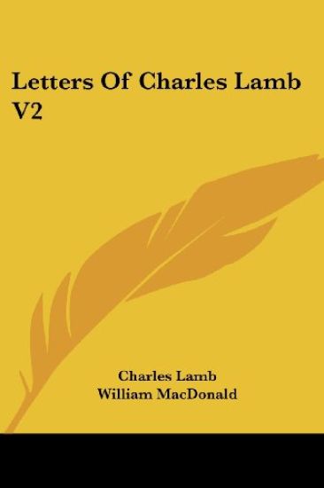 Letters of Charles Lamb