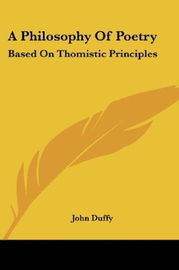A Philosophy of Poetry